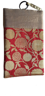 

Mahadev Exports Mobile pouch with zip behind Mobile Pouch(Red)