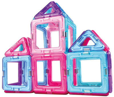

Baybee Premium Magnetic Building Blocks Toys Set | Tiles Block Toy Kit for Kids | STEM Educational Construction Stacking Shapes Set - ( 30 PCS )(4 Pieces)