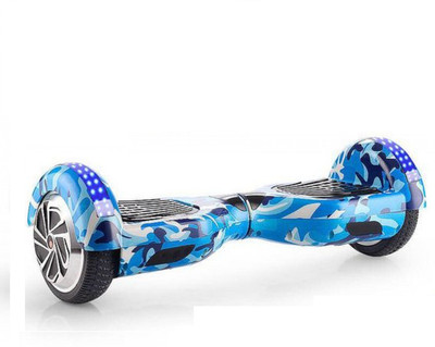 

Tygatec Bluetooth Music Speaker Hover board with RGB LED Light Electric Drifting Board Self Balance Wheel Blue Millitory Hoverboard Scooter(Blue, White)