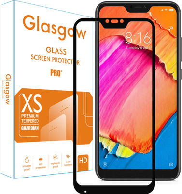 Glasgow Edge To Edge Tempered Glass for Mi Redmi 6 pro(Pack of 1)