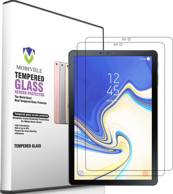 MOBIVIILE Tempered Glass Guard for Samsung Galaxy Tab S4 10.5 inch(Pack of 2)