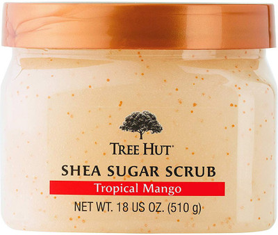 

Tree Hut Shea Sugar Scrub, Tropical Mango, 18 Ounce Scrub(510 g)