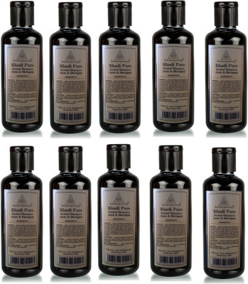 

Khadi Pure HERBAL AMLA & BHRINGRAJ SHAMPOO BY GRAMODYOG(2100 ml)