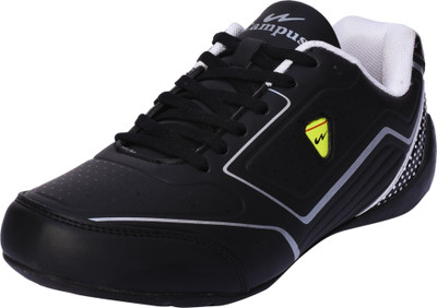 

Campus FLASH Walking Shoes For Men(Multicolor, Black-white