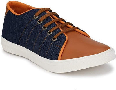 

OPTIFEET Men's Blue Canvas Shoes Canvas Shoes For Men(Blue