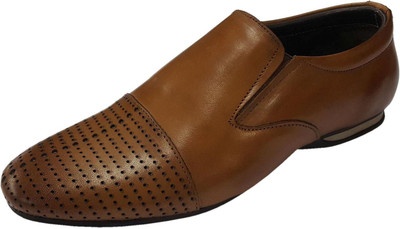

S T F STF-AL3340 Slip On For Men(Brown