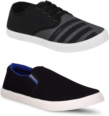 

LifeCart Sneakers For Men(Black, Grey, Multicolor