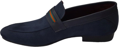 

F foot Ffoot-SH-AL0337 Loafers For Men(Navy