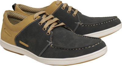 

Rozzana Boat Shoes For Men(Grey, Khaki