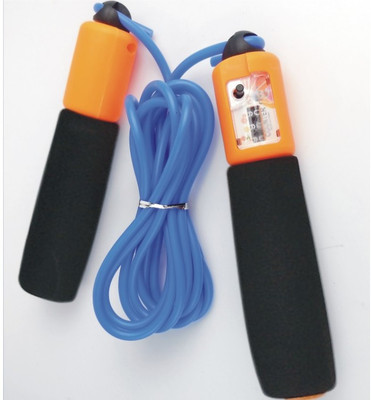 

GOCART 2.8M Jump Rope with Counter, Skipping Rope , Adjustable Fitness Equipment Freestyle Skipping Rope(Yellow, Black, Length: 9.2 inch), Black;yellow
