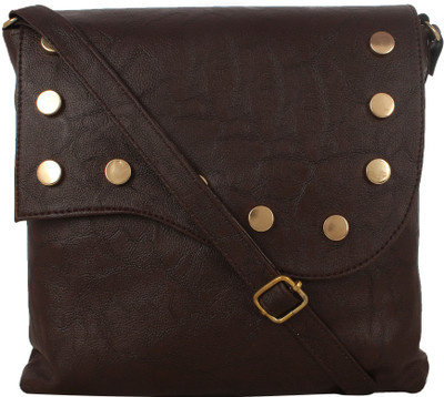 

Element cart Women Casual Brown PU Sling Bag