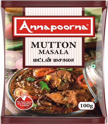 

Annapoorna Mutton Masala 100gms Pack of 3(3 x 100 g)