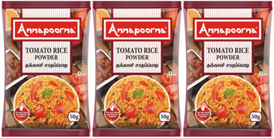 

Annapoorna Tomato Rice Powder 50gms Pack of 3(3 x 50 g)