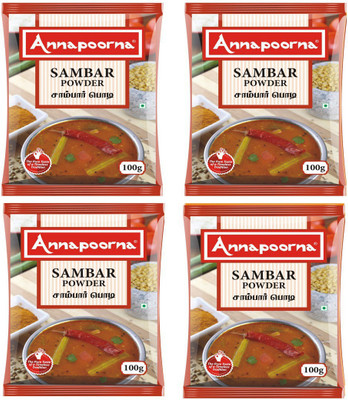 

Annapoorna Sambar Powder 100gms Pack of 4(4 x 100 g)