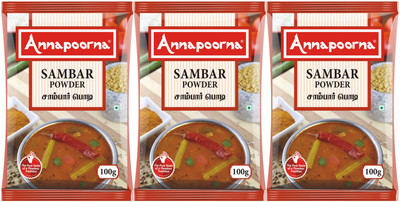 

Annapoorna Sambar Powder 100gms Pack of 3(3 x 100 g)