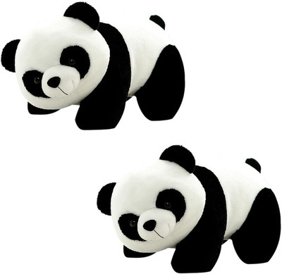 

Speoma PANDA ANIMAL SOFT TOY COMBO - 25 cm(Multicolor)
