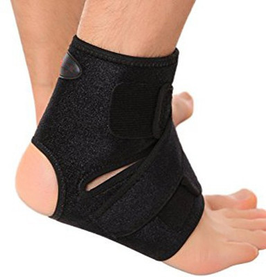 

Konex Adjustable Left Right Ankle Support Ankle Sleeve Ankle Binder- Pack of 1 Ankle Support (, Blue