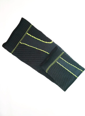 

JDGEE ARMGUARD SUPPORT WITH Lengthen style cooper fit FREE SIZE Palm, Elbow & Ankle Support (, Black, Green