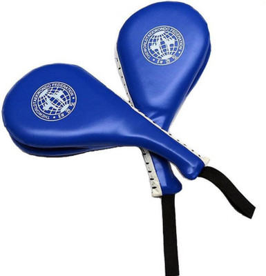 

v+ TWO FAN PAD(TAEKWONDO RACKET) Curved Focus Pad(Blue)