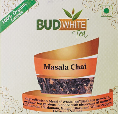 

BudWhite Masala Chai - 20 Pyramid teabags Ginger Masala Tea Bags(20 Bags, Box)