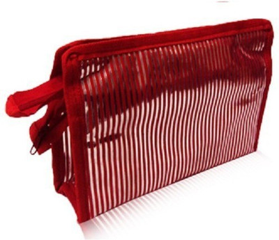 

Pretty Krafts B1169 Travel Shaving Bag(Red)