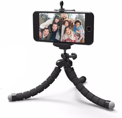 

LIFEMUSIC Flexible Sponge Tripod(Multicolor, Supports Up to 1000)