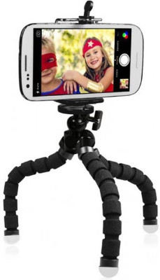 

LIFEMUSIC Camera Stand Gorillapod Universal Tripods For all Smartphones and Video Cameras Tripod (Multicolor, Supports Up to 1000 g) Tripod(Multicolor, Supports Up to 1000)