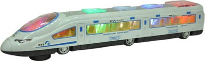 

AM Enterprises Metro Train Toy with Flashing Lights(Multicolor)