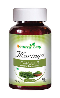 

NeutraLeaf Moringa Extract Capsules 500mg (120 veg capsule)(120)