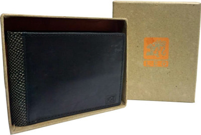 

Leo Men Casual Black Genuine Leather Wallet(8 Card Slots)