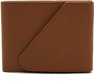 

MS Men Casual Tan Artificial Leather Wallet(4 Card Slots), Brown