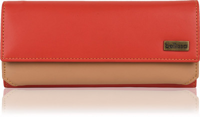 

Bellissa Women Red, Tan Artificial Leather Wallet(7 Card Slots)