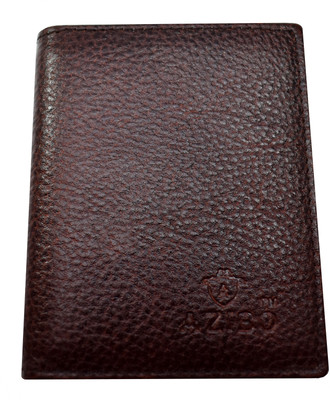 

Azibo Men Brown Genuine Leather Card Holder(18 Card Slots)