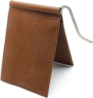 

MS Men Casual Brown Artificial Leather Money Clip(6 Card Slots)