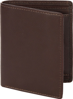 

Leather Zentrum Men Formal Brown Genuine Leather Wallet(5 Card Slots)