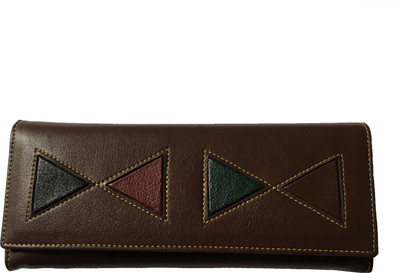 

aamira Women Casual Brown Genuine Leather Wallet(5 Card Slots)