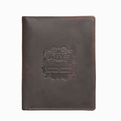 

ABYS Men Casual Brown Genuine Leather Wallet(8 Card Slots)