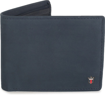 

Louis Philippe Men Casual Blue Genuine Leather Wallet(6 Card Slots), Navy