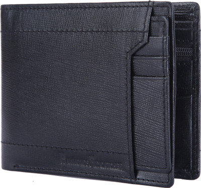 

Hammonds Flycatcher Men Casual Black Genuine Leather Wallet(6 Card Slots)