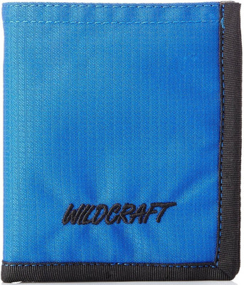 

Wiki by Wildcraft Men Casual Blue Canvas Wallet(5 Card Slots)