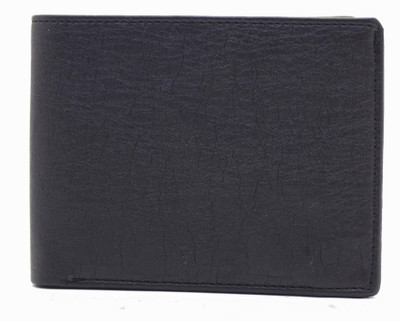 

MS Men Casual Blue Artificial Leather Wallet(19 Card Slots), Black