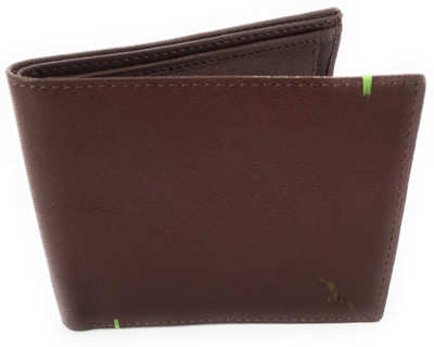 

Ficuster Men Casual Brown Genuine Leather Wallet(3 Card Slots), Dark brown