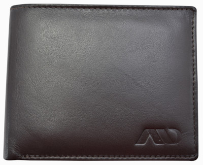 

Annodyne Men Casual Brown Genuine Leather Wallet(7 Card Slots), Dark brown