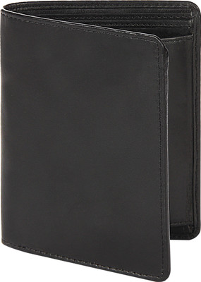 

Leather Zentrum Men Casual Black Genuine Leather Wallet(7 Card Slots)
