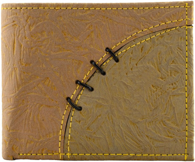 

Shree Fashion Men Casual Tan Artificial Leather Wallet(4 Card Slots), Multicolor