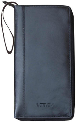 

ABYS Women Black Genuine Leather Card Holder(14 Card Slots)