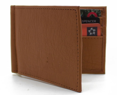

Nietz Men Formal Brown Artificial Leather Wallet(6 Card Slots)