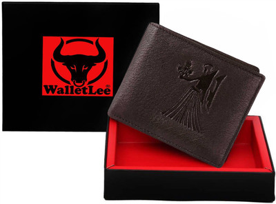 

WalletLee Girls Casual Brown Genuine Leather Wallet(1 Card Slot)