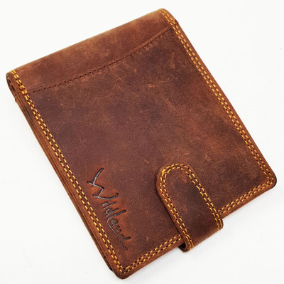 

Wildland Men Casual Brown Genuine Leather Wallet(8 Card Slots)