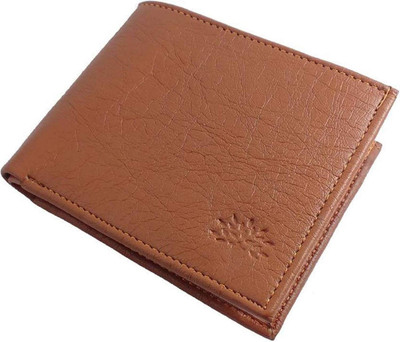 

SM Men Casual Tan Artificial Leather Wallet(5 Card Slots)
